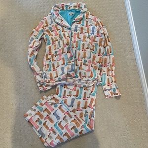 PJ Salvage Pajama Set: Boots Country